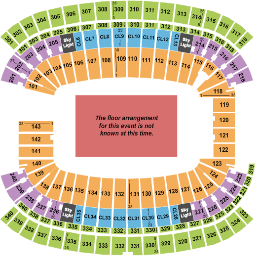 Gillette Stadium Karol G Seating Chart
